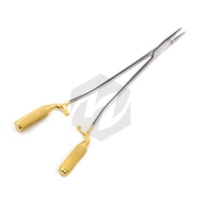 Portaagujas quirúrgico de liberación rápida para cromosomas con mordazas dentadas de carburo de tungsteno de acero inoxidable de alta calidad - Product Image 2