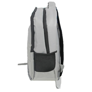 Mochila Gris Unisex para Portátil de 16.3 Pulgadas, con Logotipo Personalizado, Cierre de Cremallera Impermeable, Respaldo Suave, para Uso Profesional - Product Image 1