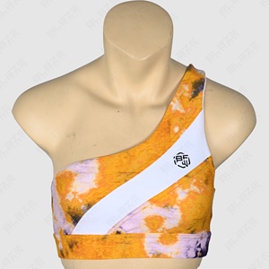 Sujetador deportivo personalizado ligero de secado rápido antibacteriano impreso Digital pares con cintura elástica mallas de Yoga perfectamente - Product Image 4
