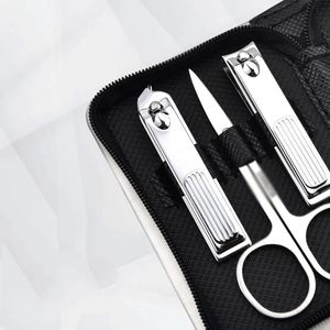 Best Selling 8 Piece Manicure Pedicure Kit <b>Nail</b> Cuticle Clippers Scissors Tweezers Ear Pick with Travel Grooming Case - Product Image 4