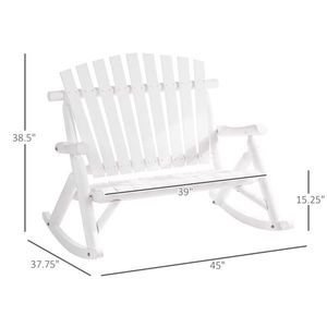 Sedia a dondolo pieghevole in metallo impermeabile per giardino, parco e arredamento da esterno - Product Image 5