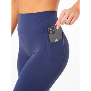 Conjunto de Leggings y Sujetador Deportivo para Mujer, Color Negro, OEM, de la Mejor Calidad, 2 Piezas, Conjunto Combinado para Mujer, Leggings de Yoga Transpirables con Efecto Push-Up - Product Image 5