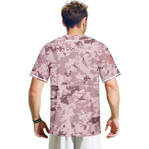 Uniformes de béisbol profesionales estructurados de poliéster multicapa para una forma duradera, diseño de panel trasero articulado para una rotación eficiente. - Product Image 4