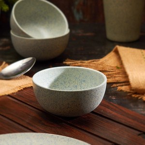 Bols en Fibre de Bambou en Gros |   Design artisanal à motifs mouchetés |   Moradabad Inde - Product Image 4