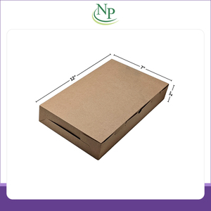 กล่องโดซาทรงสี่เหลี่ยมผืนผ้า ขนาด 12x7x2 ซม. ผลิตจากกระดาษสีขาว/คราฟท์ เกรดสำหรับอาหาร พร้อมช่องใส่ของ ราคาประหยัด ขายดี เป็นมิตรต่อสิ่งแวดล้อม - Product Image 2