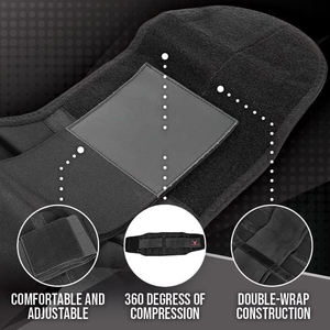 Faja Reductora Ajustable de Neopreno con Soporte Lumbar y Protección para el Vientre, para Hombres y Mujeres - Product Image 3