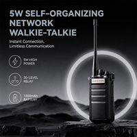 Radio bidirectionnelle analogique haute puissance 5W Lora avec relais de réseau pour l'extension de la couverture des communications dans les opérations minières