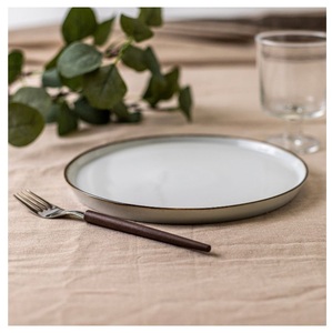 Modern Traditional Best Good Quality Custom Logo Dinner <b>Ceramic</b> Round Food <b>Plates</b> - Product Image 1