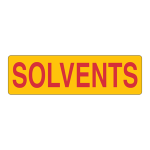 Brady SOLVENTS Self-Adhesive <b>Labels</b> Chemical & Heat-Resistant for Lab & Industrial Use - Product Image 1
