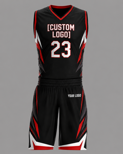 Conjunto de Camiseta y Pantalones Cortos de Baloncesto Personalizados de Micah Corporation, Múltiples Opciones de Color, Uniforme de Equipo Sublimado, Logotipo Personalizado 100% - Product Image 2