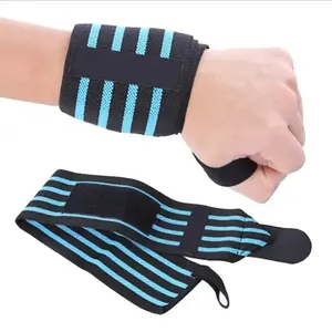 Bandes de maintien pour poignets 18 pouces – Nouveauté Fitness, Musculation, Haltérophilie – Sangles de poignet colorées pour soulevé de terre – Accessoires d'entraînement pour le soutien des poignets - Product Image 4