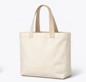 Custom Logo Printed Eco-friendly Gusset Organic Cotton <b>Canvas</b> Tote <b>Bag</b> Zipper Closure Extra <b>Large</b> Size Reusable Shopping <b>bag</b> - Product Image 2