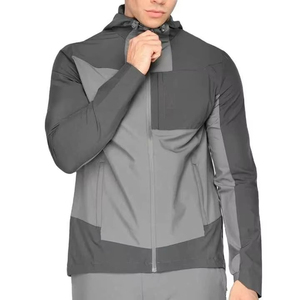 Traje Casual Urbano con Capucha para Hombre, de Peso Medio, para Invierno y Verano, Chaqueta Cortavientos de Alta Calidad con Logotipo Personalizado, Transpirable y Resistente al Viento - Product Image 4