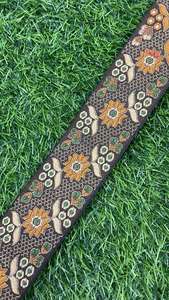 Elegante borde de encaje rapiyar adecuado para vestidos, ribetes de dupatta y prendas de diseñador. - Product Image 3