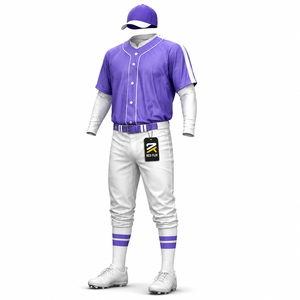 Uniforme de béisbol personalizado diseñado para brindar comodidad, flexibilidad, durabilidad y rendimiento durante todo el día en cada partido y práctica OEM - Product Image 3