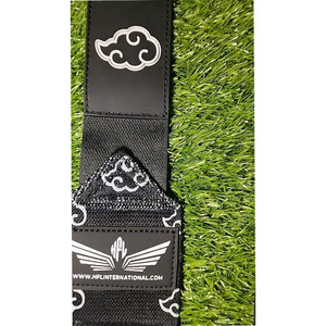 Muñequeras Internacionales de Levantamiento de Pesas con Diseño de Nubes, Elásticas de Algodón, para Gimnasio, Fitness, Powerlifting, con Correas de Soporte Ajustables - Product Image 2