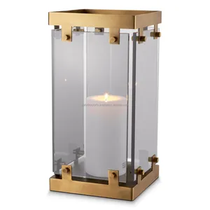 Porte-bougie en bambou artisanal de qualité supérieure pour les maisons modernes, design artistique de luxe, décoration de Noël et de mariage - Product Image 1