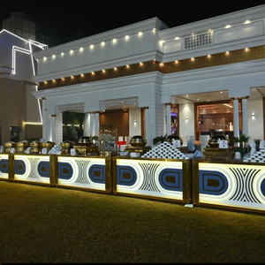 Mostrador de buffet para catering con paneles iluminados - Product Image 1