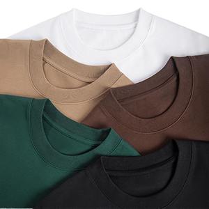 Camiseta de Algodón 100% para Hombre, Estampado Puff Personalizado, Corte Holgado, Cuello Redondo, Estilo Urbano, Gran Venta - Product Image 1