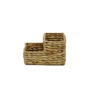 Vietnam Supplier Top Trending Natural Water Hyacinth Storage Tray Eco Friendly Affordable Decoration for Home Living