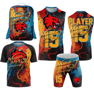 Custom 7v7 <b>Compression</b> Hooded Jerseys Youth & Adult Flag Football Lightweight Team Uniforms Soccer Football Summer Sports - Product Image 1