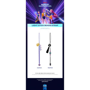 Llavero Oficial KPOP Demon Hunters con Correa de Cuentas para Teléfono Móvil - Product Image 2