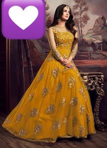 Robe brodée en Organza indien du pakistan, dernière Collection de robes de mariage avec travail manuel lourd, meilleures ventes 2023 - Product Image 5