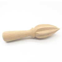 De FASHION CRAFT handgemaakte citruspers van natuurlijk hout, milieuvriendelijke handmatige citroen-, sinaasappel- en limoenpers, keukengerei
