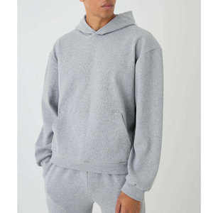 Sudadera con Capucha Color Caqui para Hombre, Corte Regular, Felpa de Algodón, Informal, con Bolsillo Delantero, para Otoño - Product Image 6