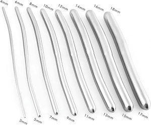 Ensemble de dilatateurs Hegar de qualité supérieure en acier inoxydable, 8 pièces, instruments chirurgicaux gynécologiques OBGYN, certifiés CE ISO, outils utérins à double extrémité - Product Image 2