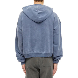 Sudadera con Capucha para Hombre al por Mayor, Estilo Acid Wash, Forro Polar Premium, Transpirable, de Secado Rápido, Tallas Grandes, Casual, Antiarrugas - Product Image 3