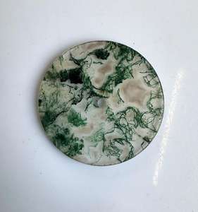 Esfera de Reloj de Ágata Musgosa Natural de 28.50mm, Fabricante al por Mayor de Piedras Preciosas para Relojes - Product Image 5