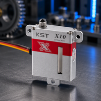 Servomoteur numérique professionnel KST X10 V8 10,8 kg à engrenages métalliques sans noyau pour planeur RC, prix de gros, haute précision