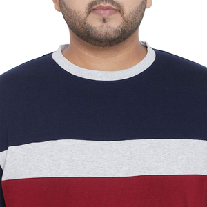 T-shirt de sport pour homme à manches courtes 100 % coton, haute élasticité, respirant, de luxe, uni, coupe ajustée, anti-plis - Product Image 6