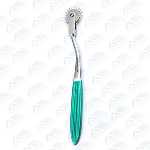 Instrument chirurgical pour tests neurologiques, roue de Wartenberg en acier inoxydable verte, qualité supérieure - Product Image 5