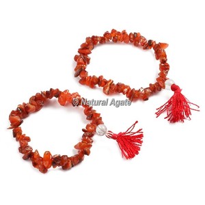 Bracelet de yoga en éclats de pierre de soleil naturelle de haute qualité pour la guérison - Product Image 4