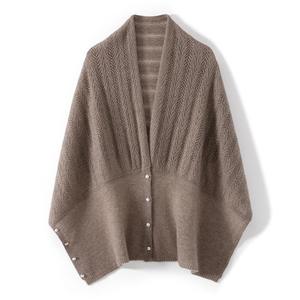 High Quality Premium Quality Women's X-Long Hand Knitted Sweater Tie Belt Soft Warm Winter Scarf Wrap <b>Cape</b> Factory Outlet - Product Image 5