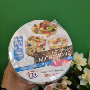 Boîtes de rangement écologiques de 500 ml, forme ronde, boîte en plastique pour aliments/fruits/salades avec couvercle, logo personnalisé, plastique transparent - Product Image 2