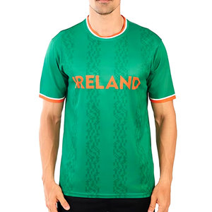 เสื้อฟุตบอลรุ่นใหม่คุณภาพดีที่สุด แบบ unisex ระบายอากาศได้ดี ผลิตจากโพลีเอสเตอร์ พร้อมลายพิมพ์แบบรีดร้อน - Product Image 4