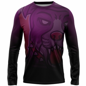 Maillot d'e-sport personnalisé à manches longues, imprimé par sublimation, chemise de jeu, uniforme d'équipe professionnelle, respirant, séchage rapide, vêtements de jeu - Product Image 1