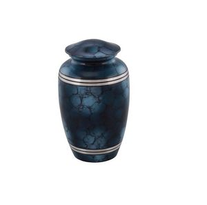 Urna Funeraria Dorada y Negra para Cenizas de Adultos, Acabado Metálico Resistente, Tamaño Grande, Urnas para Cremación Humana, Suministros Funerarios, Resistente a la Oxidación - Product Image 2
