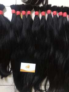 Cabello humano vietnamita, cutícula completa, material sin procesar virgen, precio al por mayor más barato - Product Image 4
