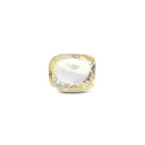 Loose 3 Carat Oval Cut Yellow Sapphire Gemstone for Fine Jewelry - Product Image 2