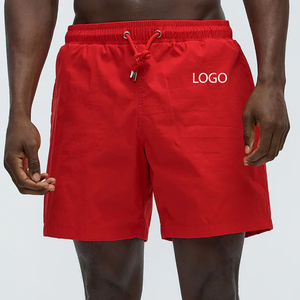 กางเกงขาสั้นฤดูร้อนน้ำหนักเบา ทนทาน เหมาะสำหรับไลฟ์สไตล์ประจำวันของผู้ชาย ดีไซน์ลำลองและทันสมัย พร้อมเชือกผูกและโลโก้ 2026 - Product Image 1