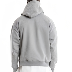 Sudadera con Capucha Extra Grande de Algodón Grueso Personalizada con Estampado Gráfico para Marcas de Ropa Urbana de Lujo en EE. UU., MOQ Bajo - Product Image 2