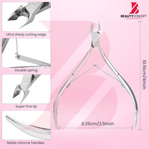เครื่องมือทำเล็บมือเล็บเท้าสแตนเลสสำหรับทำเล็บมือและเล็บเท้า - Product Image 3