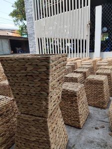 HOT SELLING Eco Friendly Handmade <b>Hyacinth</b> | 100% Natural Handwoven Water <b>Hyacinth</b> <b>Basket</b> Bulk - Product Image 4