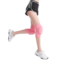 Nouvelles protections de genoux améliorées antidérapantes avec rembourrage épais, pour pole dance, avec grip en gel et silicone adhésif