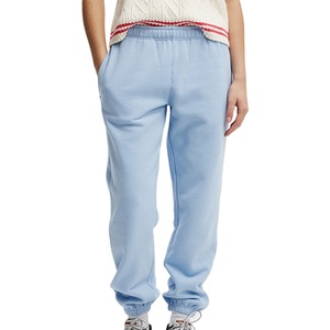 Jogging pour femmes en molleton de coton épais, respirant, avec poches latérales personnalisées, design ample, taille élastique, idéal pour l'hiver - Product Image 1