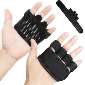 Vente en gros Logo personnalisé Caoutchouc néoprène Gel Palm Guard Gym Fitness pour Crossfit Chiba Grip Pads pour la protection des mains d'haltérophilie - Product Image 1